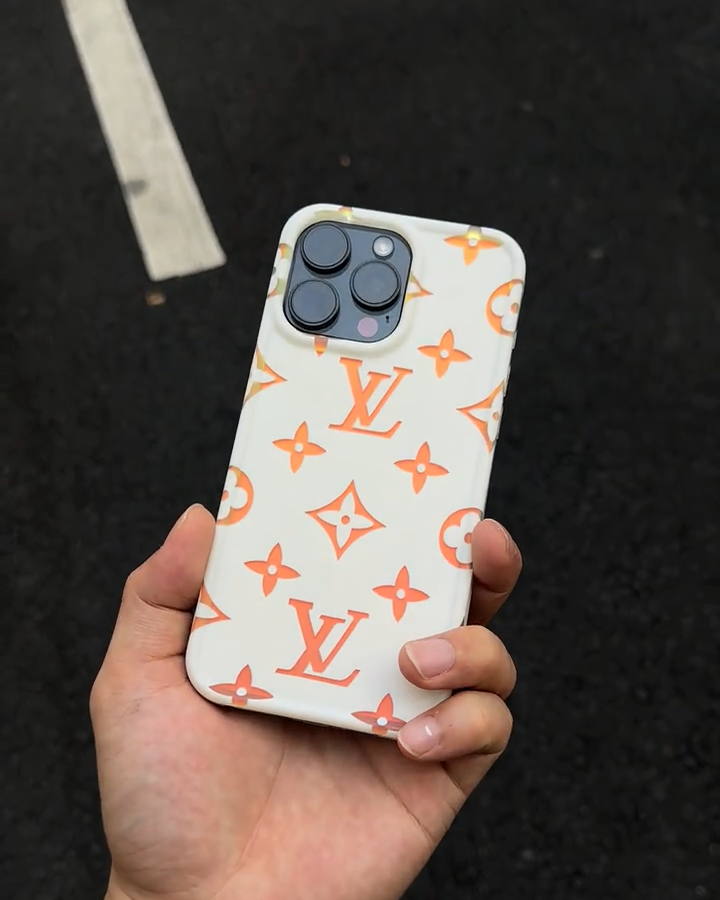 路易威登輕奢潮牌鐳射手機殼-CASEZONE